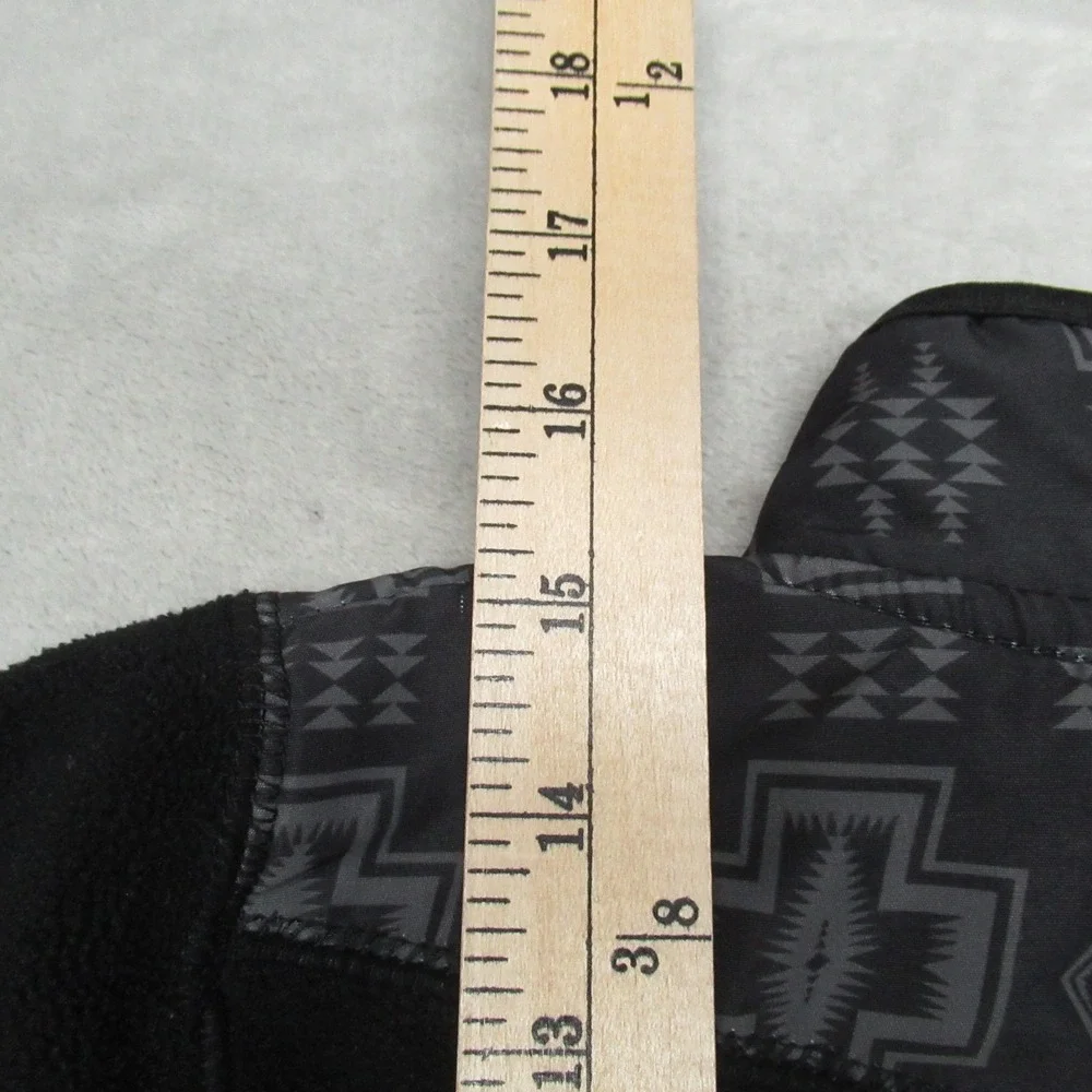 Pendleton Jacket Kids 2-3 Black Fleece Aztec Southwestern Full Zip Warm Layering